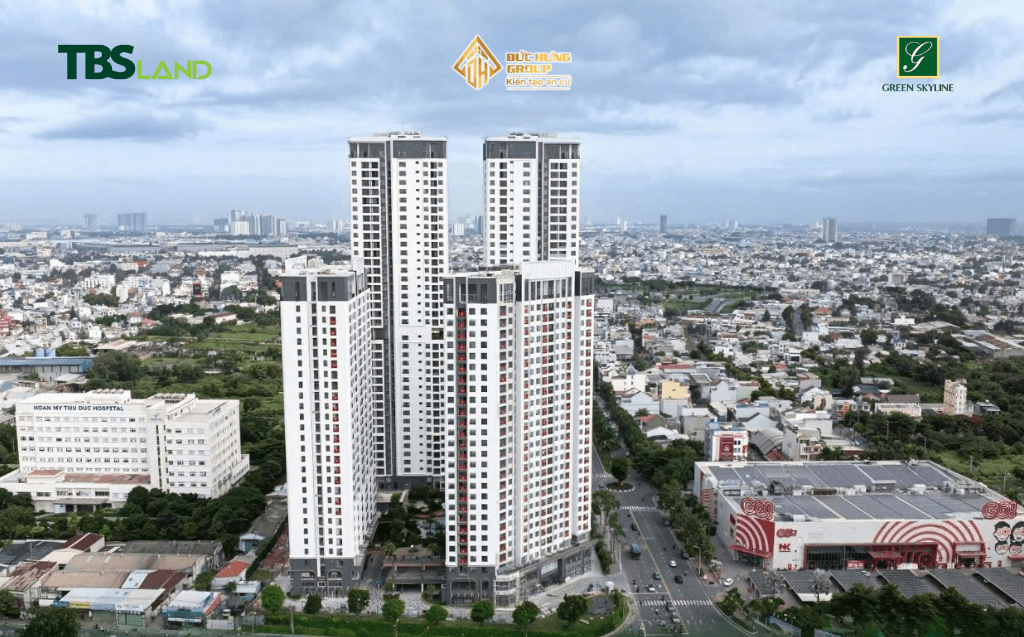 Phối cảnh dự án Green Skyline